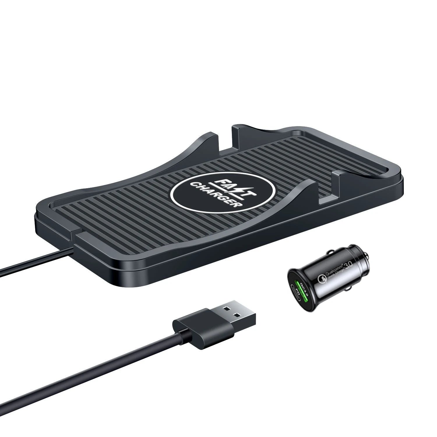 15W Wireless Car Charger Dock Pad &ndash; Fast Wireless Charging With car charging