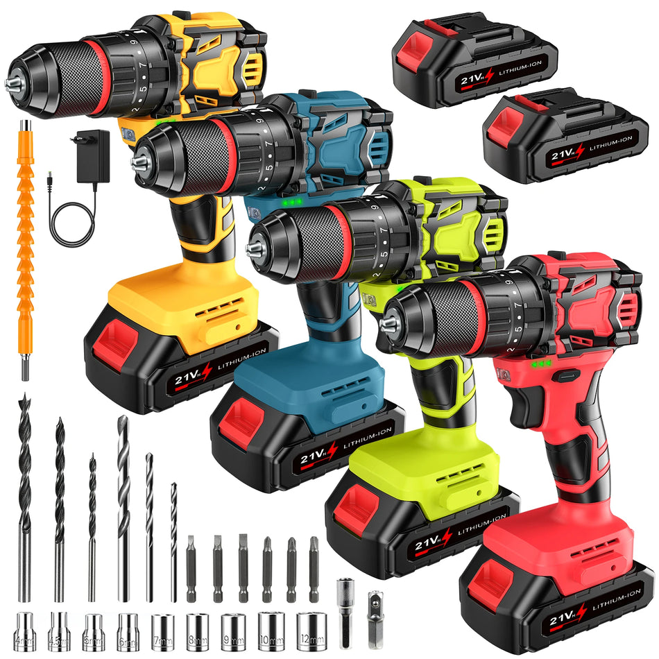 70m 10mm bürstenlose Schlagbohrmaschine – Hoher Drehmoment 25+3 Makita