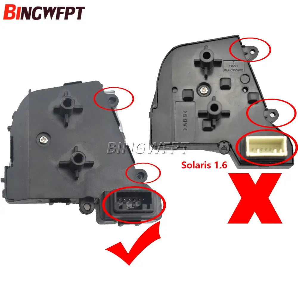 Cruise Control Switch With blue Backlight for Hyundai Accent 1.6L 2019 2020 2021 2022 by InterCyprus Trading Ltd