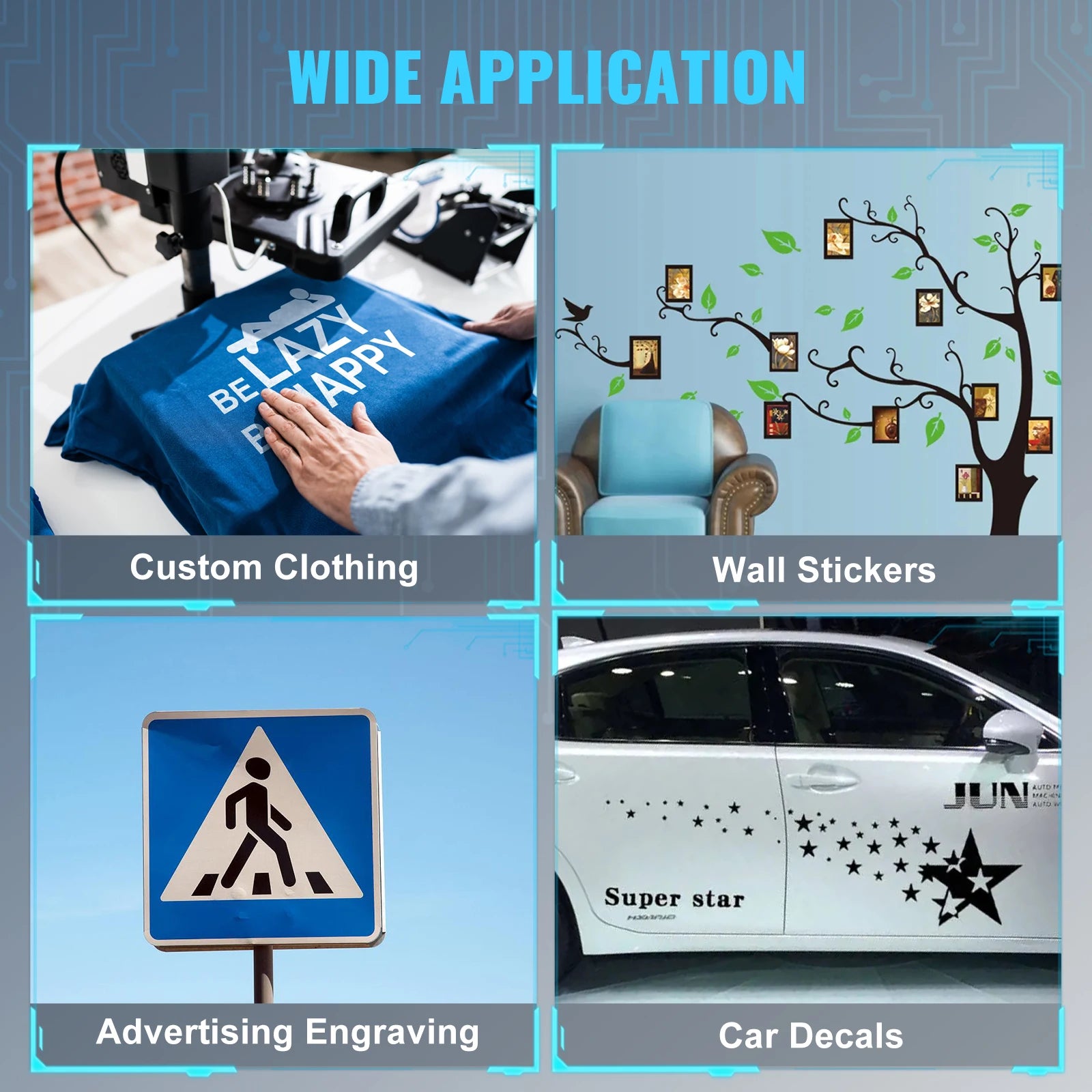 SucceBuy 28/34 Inch Vinyl Cutter Plotter &ndash; LCD Display