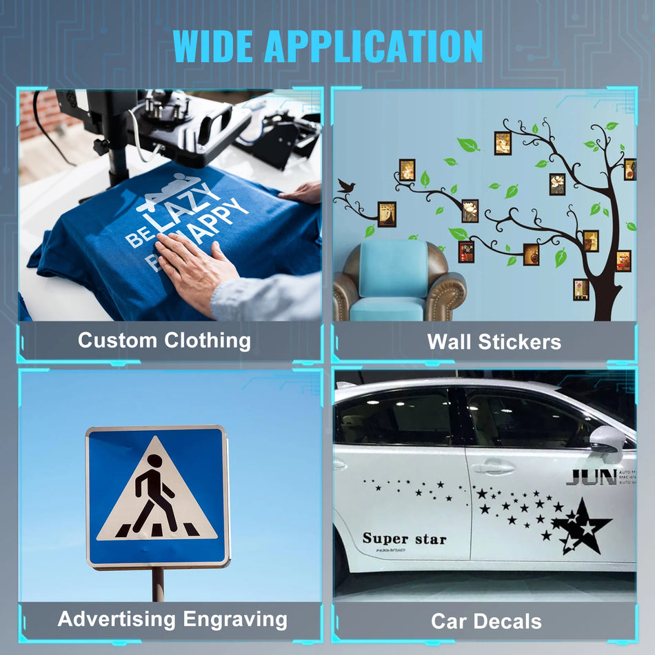 SucceBuy 28/34 Inch Vinyl Cutter Plotter &ndash; LCD Display