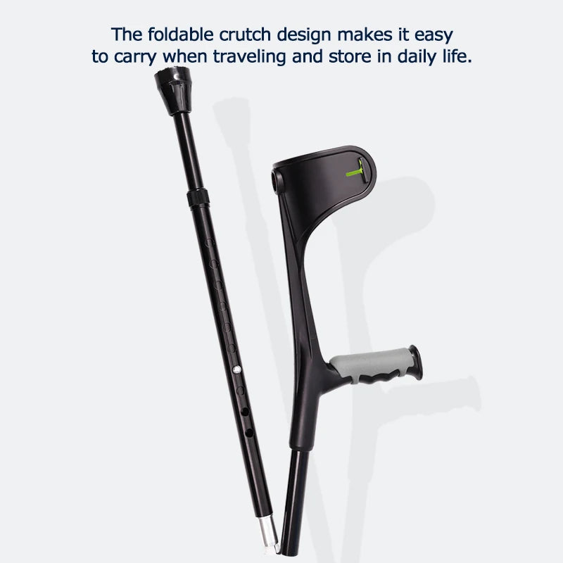Lefeke Adult Forearm Crutches &ndash; Foldable and Lightweight Design