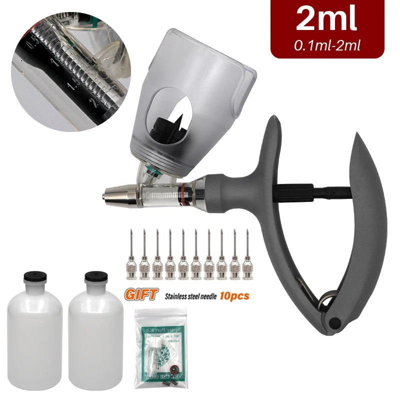 Automatic Continuous Injection &ndash; Adjustable Dose For Animals type2 2ml