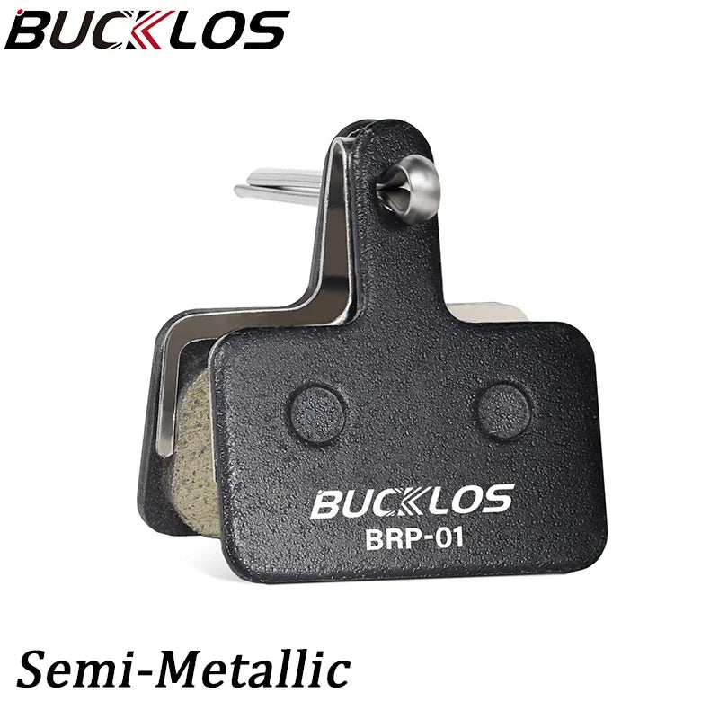 BUCKLOS Bicycle Hydraulic Disc Pad - Heat Dissipation Semi-Metallic 1Set