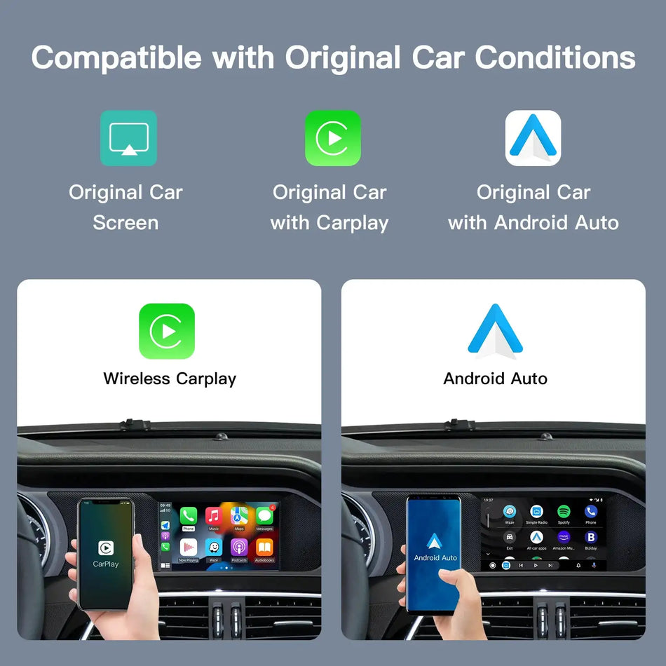 Ασύρματο CarPlay Android Auto Για Mercedes NTG4Point5