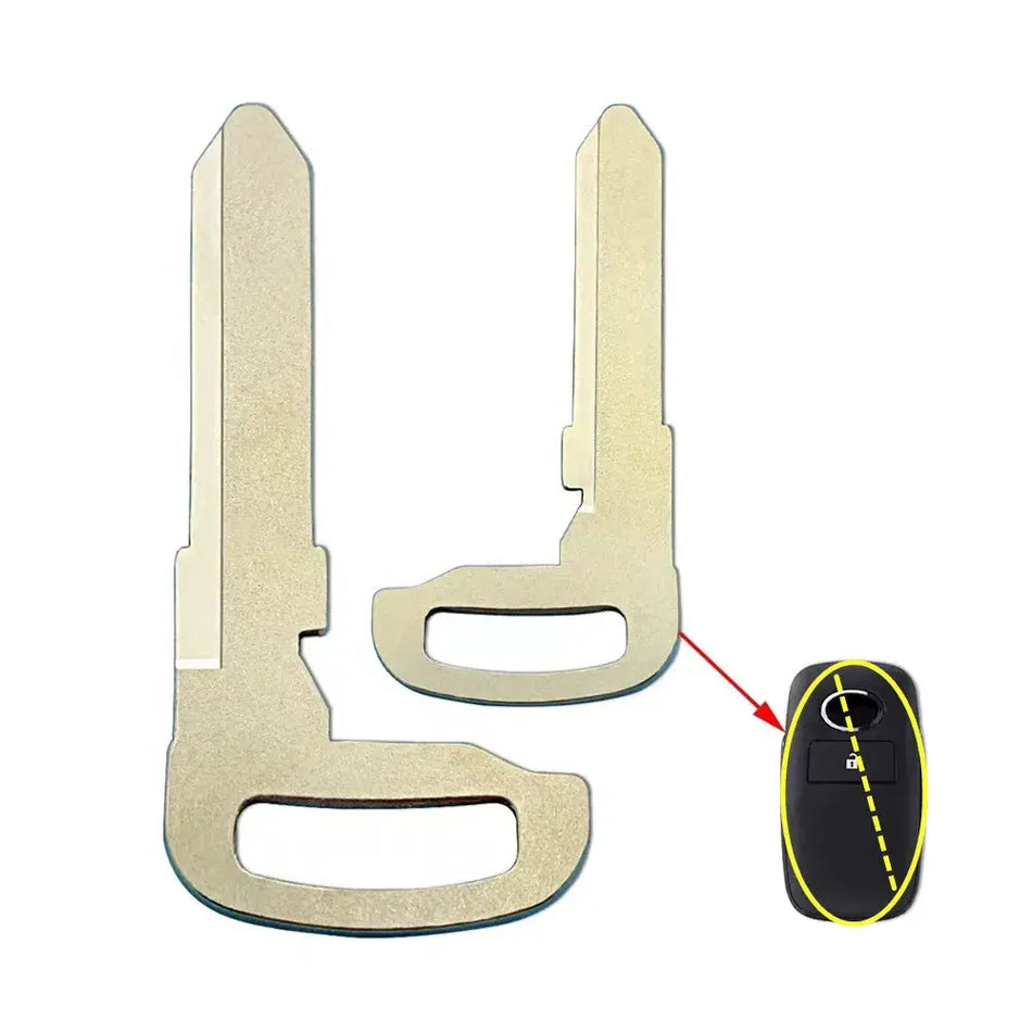 10pcs/lot Emergency Insert Smart Small Key Blade Mechanical Key for Daihashu for Toyota by InterCyprus Trading Ltd