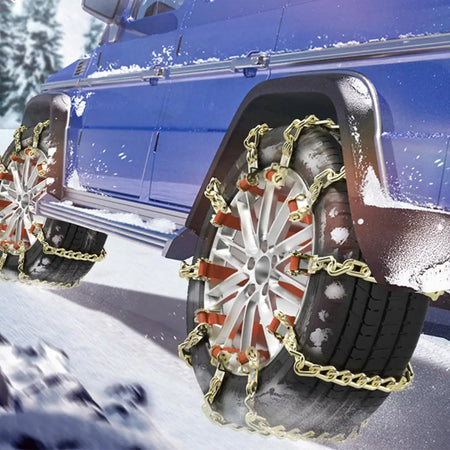 AIVC Anti-Skid Snow Chains &ndash; Universal Traction For Winter