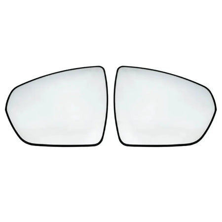Left & Right Side Mirror Glass Rearview Exterior Wide Angle For Peugeot 4008 2017 2018 2019 2020 by InterCyprus Trading Ltd