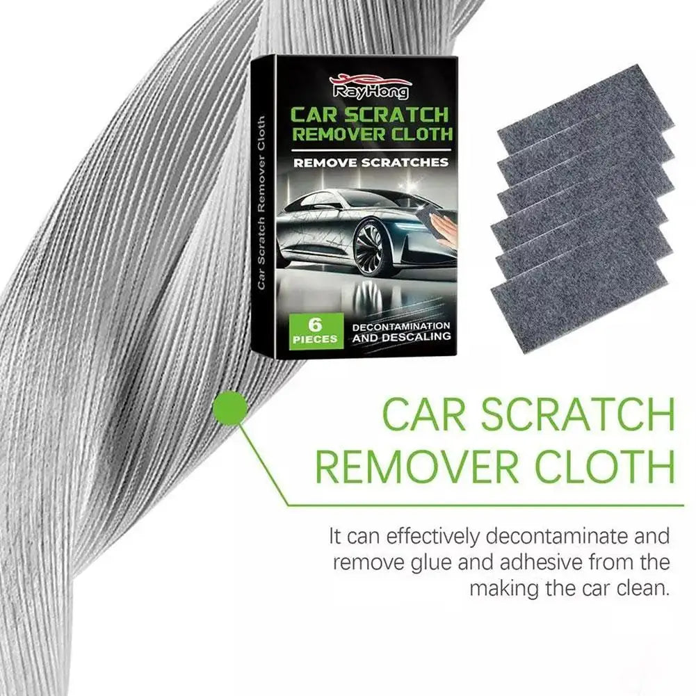 Nano Sparkle Cloth 6pcs &ndash; Effective Scratch Repair and Restoration