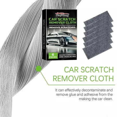 Nano Sparkle Cloth 6pcs &ndash; Effective Scratch Repair and Restoration
