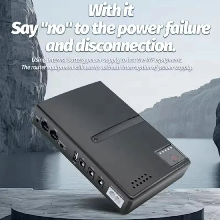 DC1018L &ndash; 10400mAh Backup UPS for Routers and Modems
