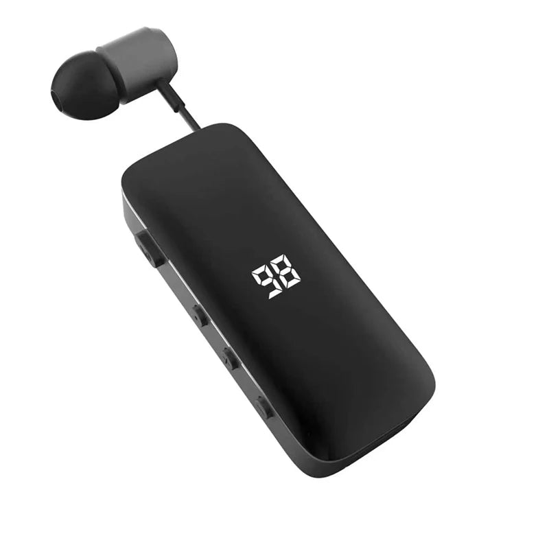 🟠 F906 Χρόνος ομιλίας 40 ώρες Bluetooth Headset BT5.3 Κλήση Inflind Vibration Sport Clip Driver Auriculares Earphone PK K55