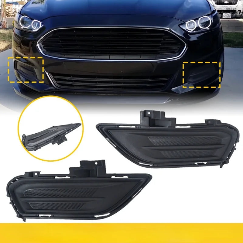 Cornice del faro fendinebbia per Ford Fusion Paraurti anteriore 2013-2016, Sostituzione in stile OE, Adatta direttamente