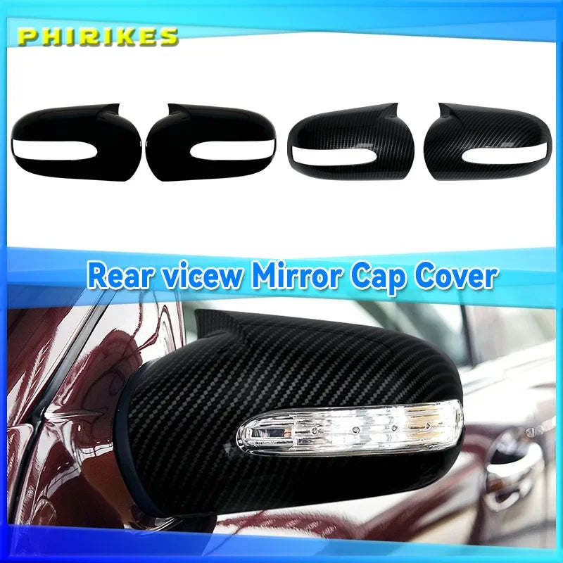 Mercedes E Class Aizmugures Skata Spoguļa Vāks Oglekļa Šķiedras Izskats