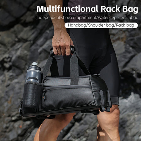 Bike Saddle Bags for Rear Rack 13L &ndash; Rainproof 13L Storage