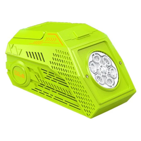 Spaceman Bubble Gun &ndash; Fully Automatic 12 Holes for Endless Fun Green