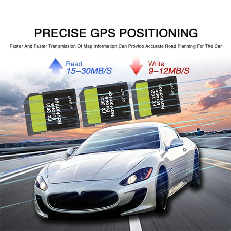 Ford FX 2021 Navigation SD Card Europa - High Speed Read