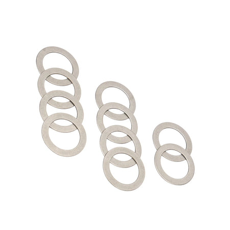 Bike Pedal Washers Stainless 10Pcs - Universal Fit 10pcs