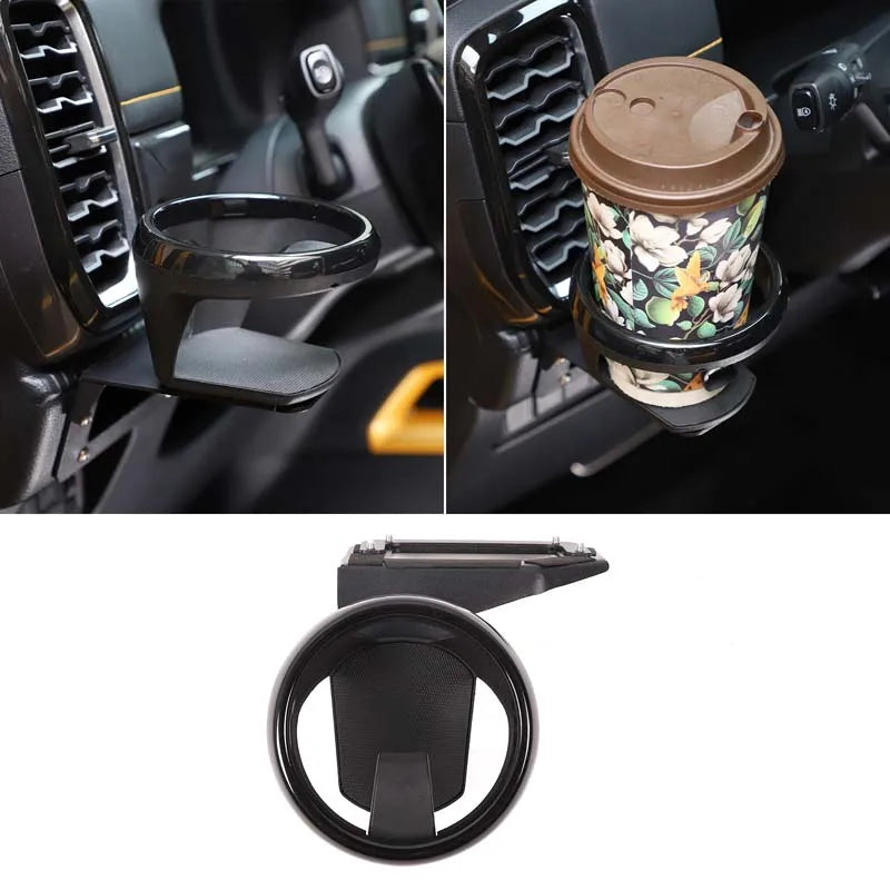 Karbon Çelik Bardak Tutucu Ford Ranger 2023 Sol Hava Çıkışı