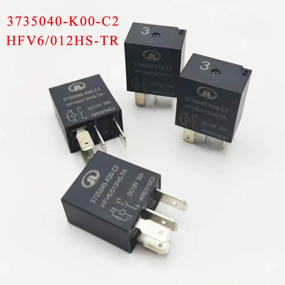 Mini 4-Pin 12V 30A Relay for Great Wall H3 H5 M2 M4 Wingle V240 by InterCyprus Trading Ltd