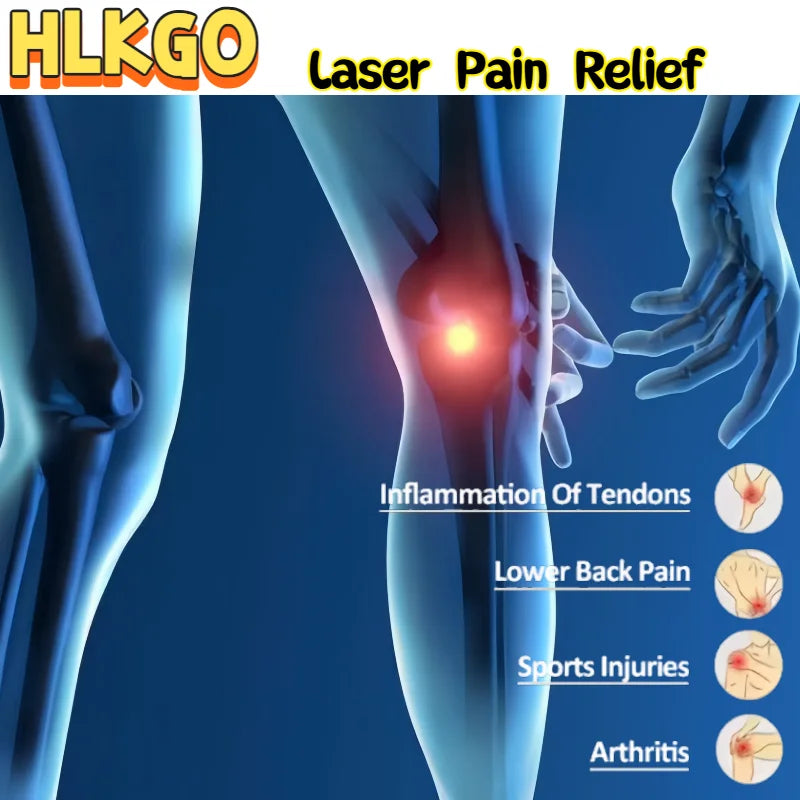 3x808nm Infraröd Laserterapienhet 650nm LLLT för Muskler
