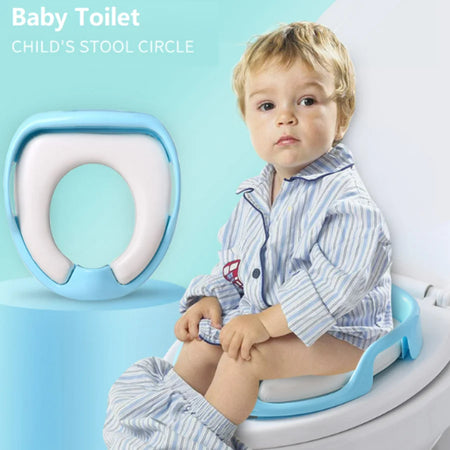 Children's Toilet Seat &ndash; Soft Baby Safe Portable Design