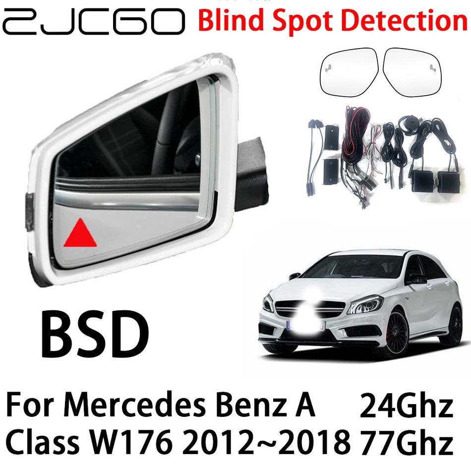 Systém varování před mrtvým úhlem radarové detekce pro Mercedes-Benz třídy A W176 2012-2018
