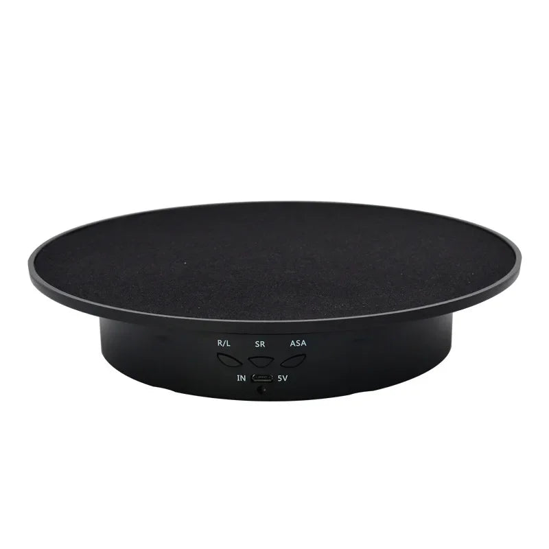 360-Degree Electric Swivelling Display Turntable with 3 Speed Settings