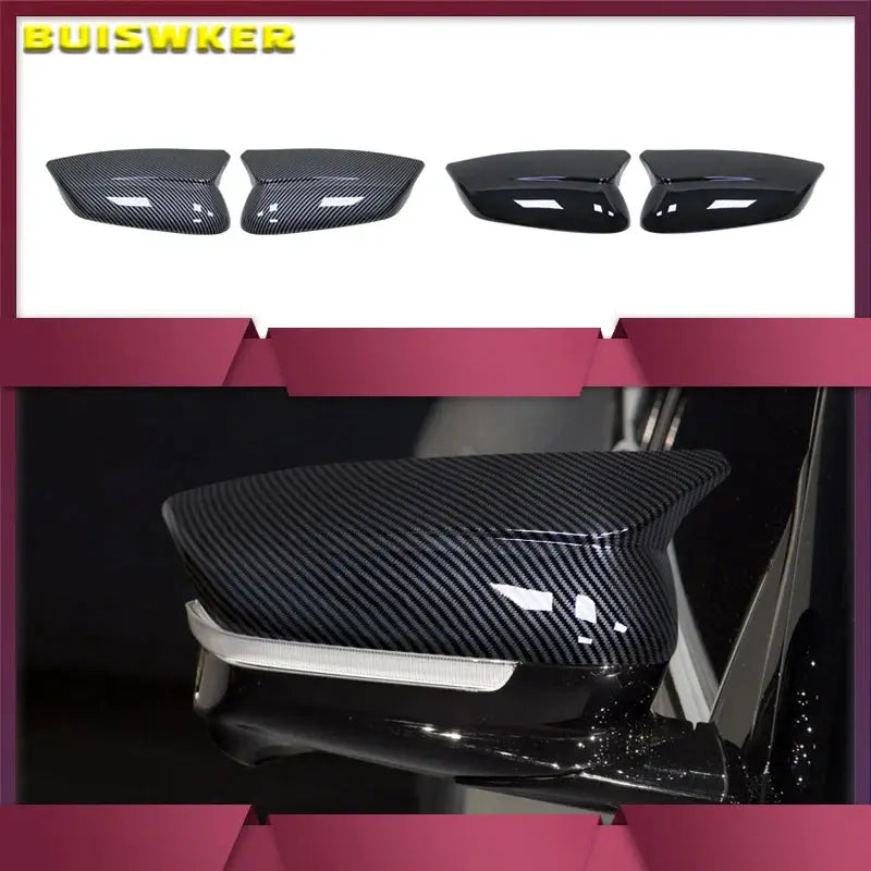 For KIA EV6 2022 2023 Car Side Wing Mirror Cover Rear View Mirror Shell Caps Case ABS Car Exterior Accessories by InterCyprus Trading Ltd