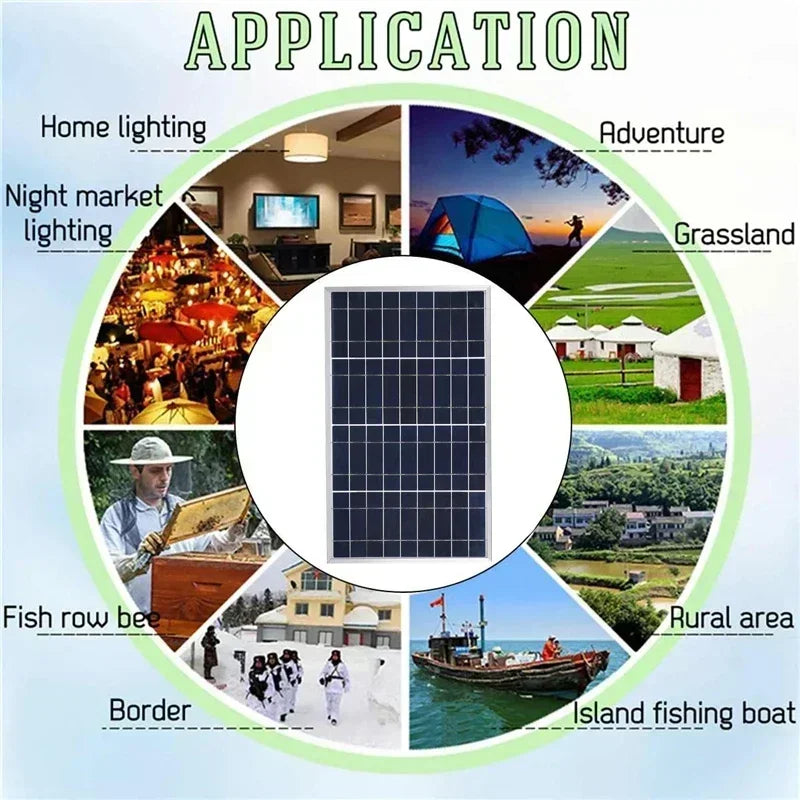 Outdoor Solar Panel 600W 12V &ndash; Lightweight and Efficient