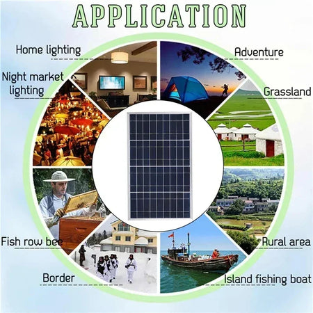 Outdoor Solar Panel 600W 12V &ndash; Lightweight and Efficient