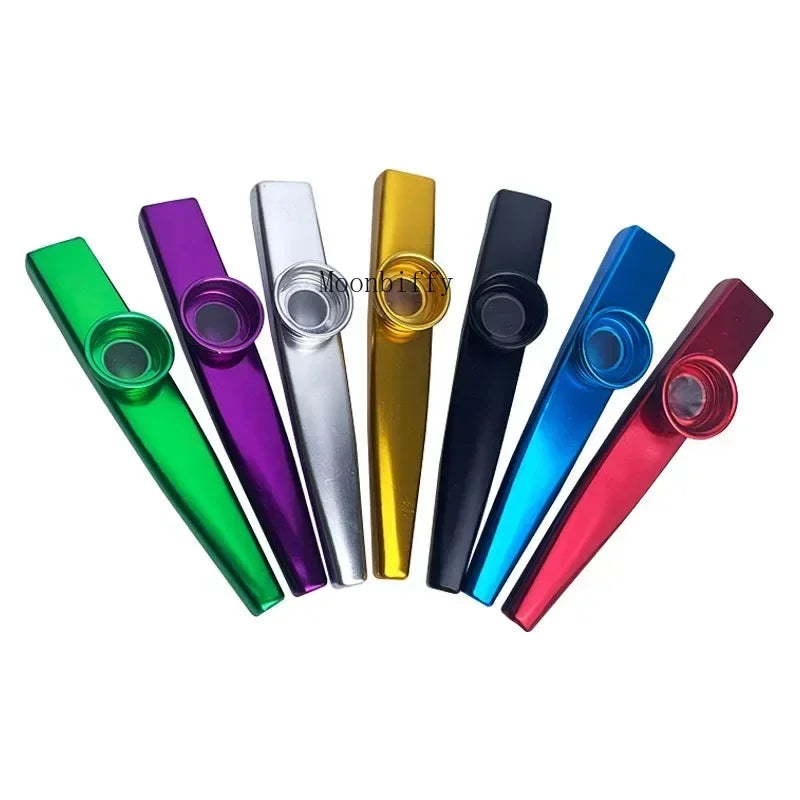 Metal Kazoos &ndash; Gold Plated Diaphragm Mouthpieces For Play