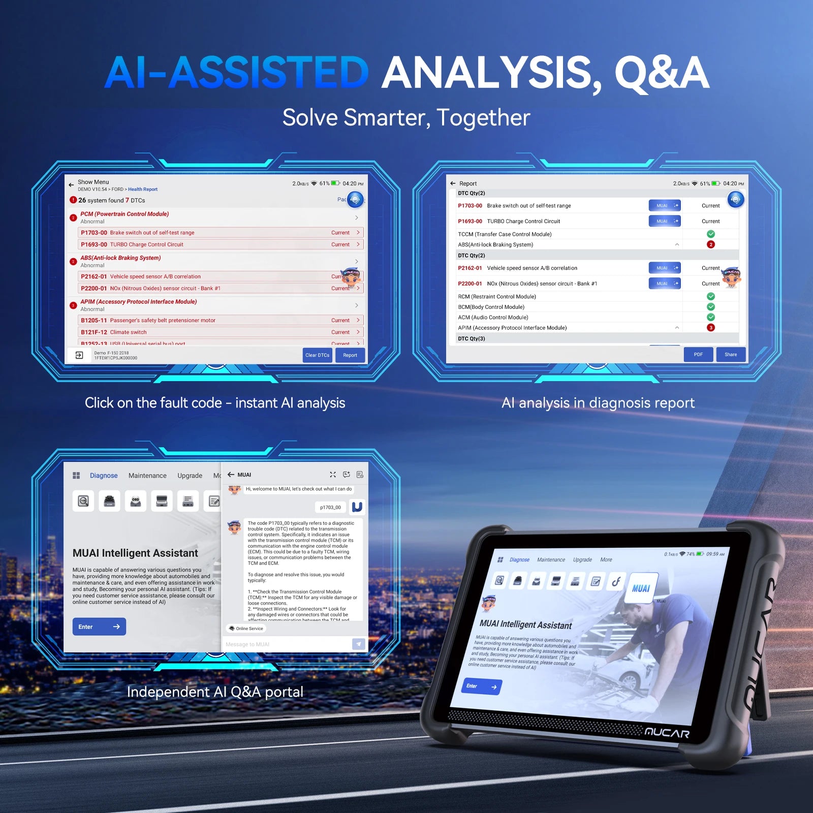 ThinkCar MUCAR 892BT &ndash; AI Bidirectional ECU Coding Tool