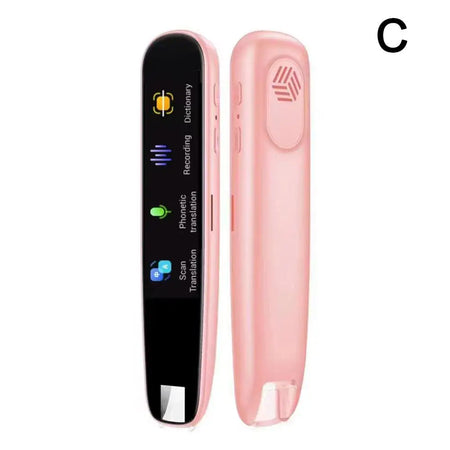 Intelligent Translation Pen with Smart Recording &amp; OCR | Travel-Friendly Language Translator pink / China