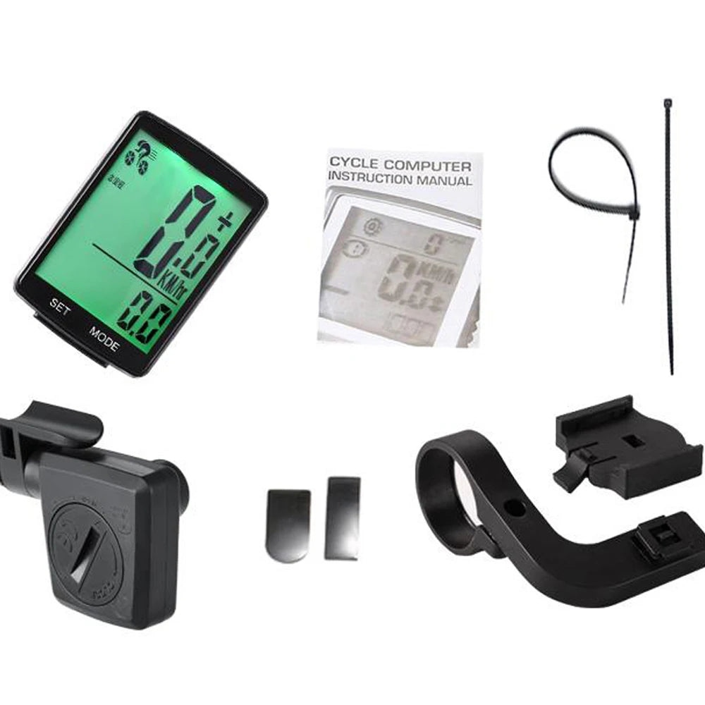 Multifunctional LCD Bicycle Computer &ndash; Wireless Speedometer