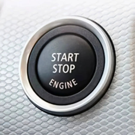 Car Engine Start Stop Button Replace Switch Cover Accessorie for BMW 3 Series E90 E91 E92 E93 E60 E84 X3 E83 X5 E70 E71 E72 by InterCyprus Trading Ltd