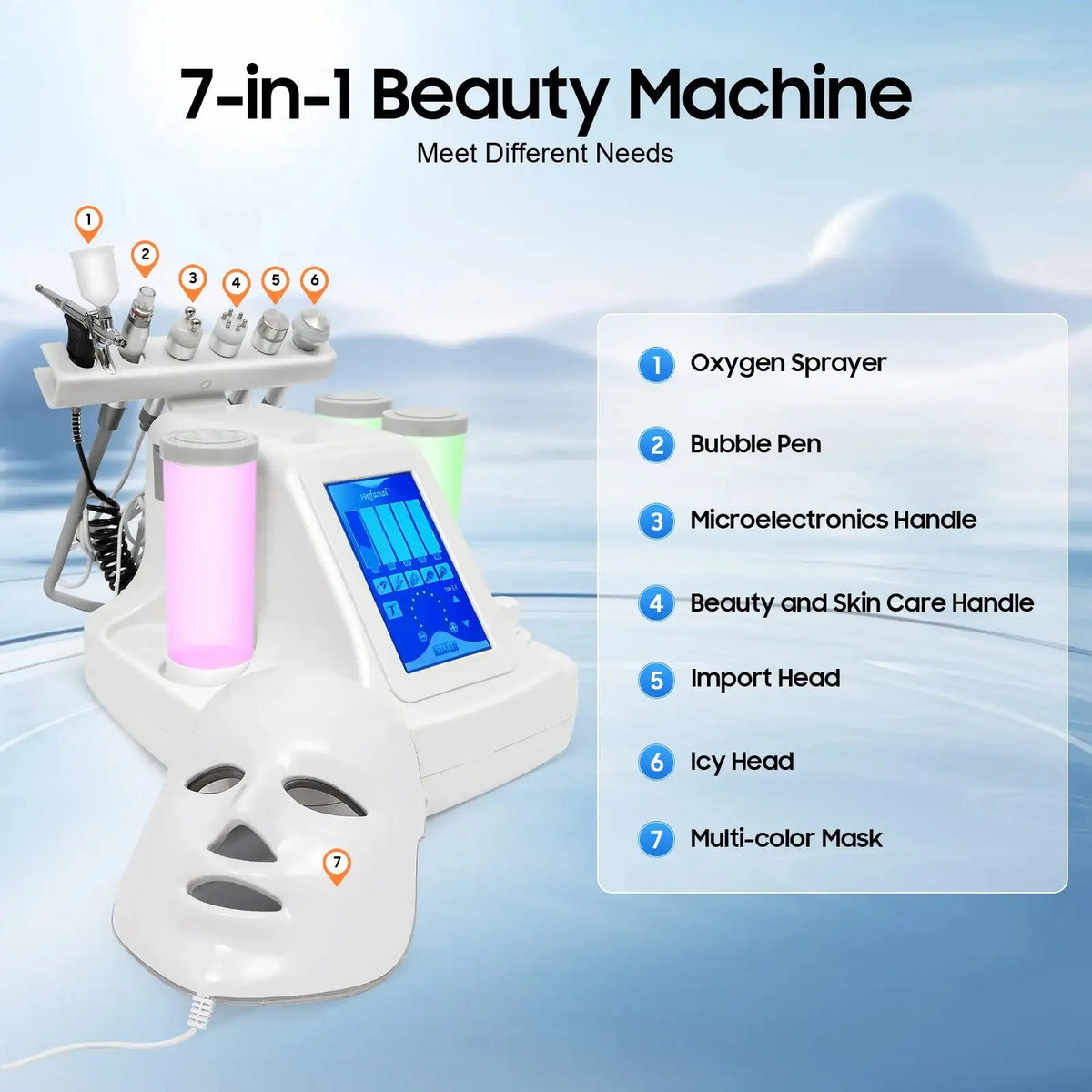 Beauty Bubble Cleansing Machine &ndash; Dermabrasion Vacuum