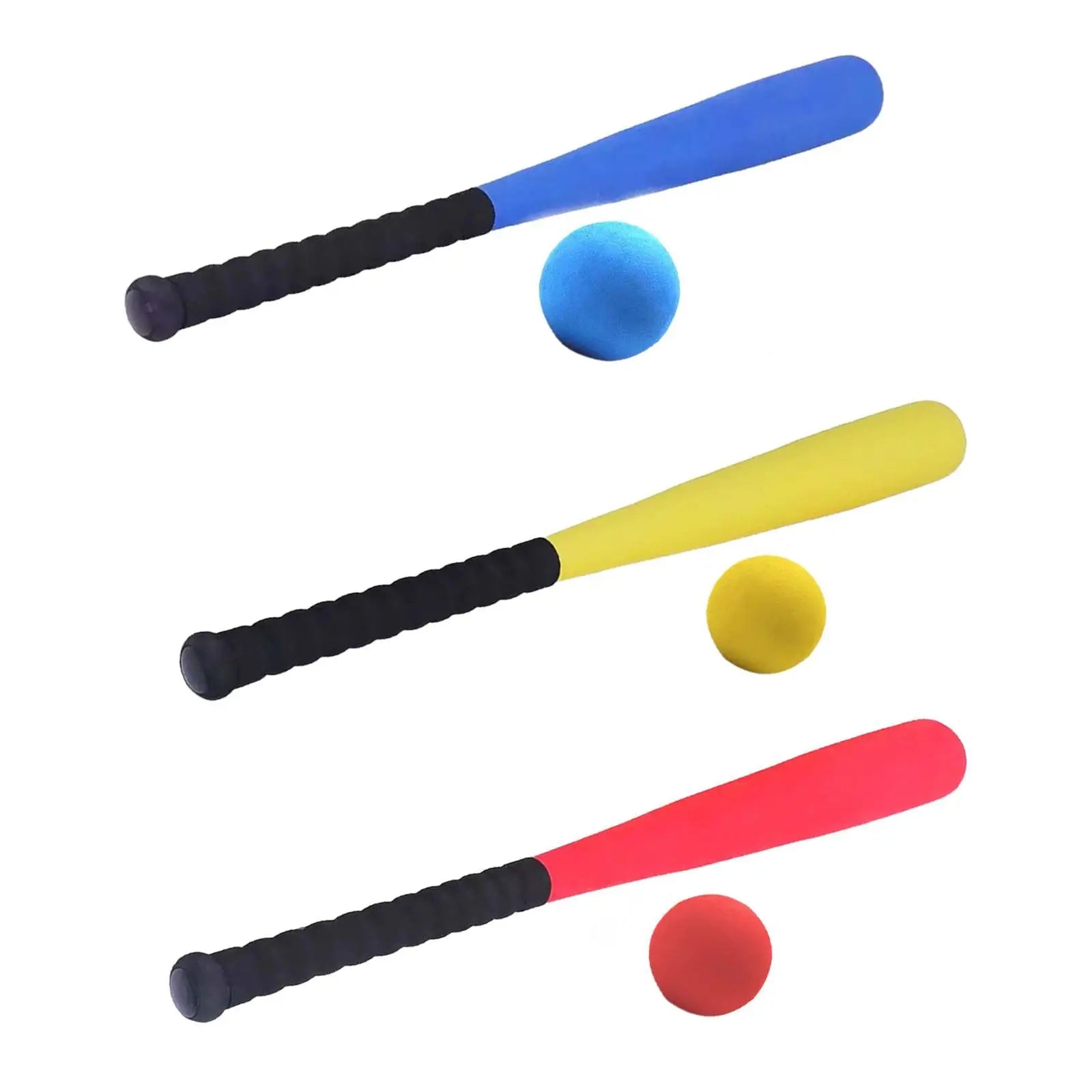 Kids Foam Baseball Bat And Ball 21 Inch Set &ndash; Safe Play