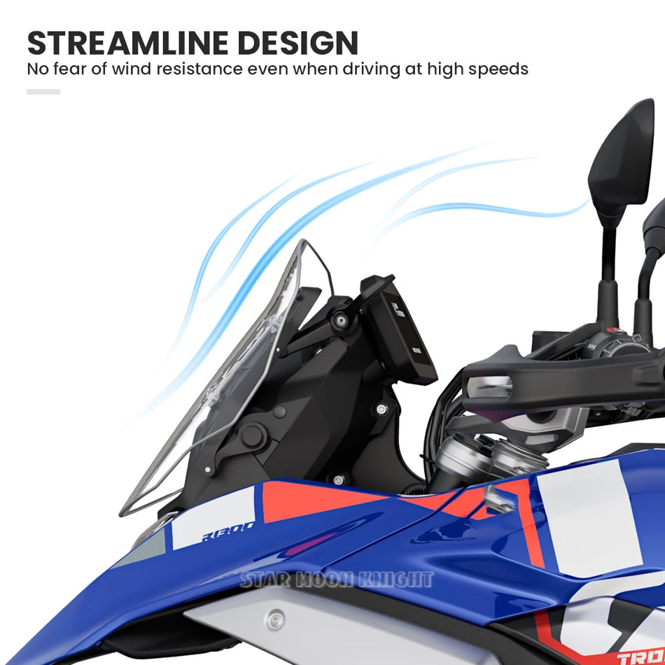 Ветровое стекло дефлектора BMW R 1300 GS Trophy 2023 с поликарбонатным обтекателем для спортивного ветрового стекла