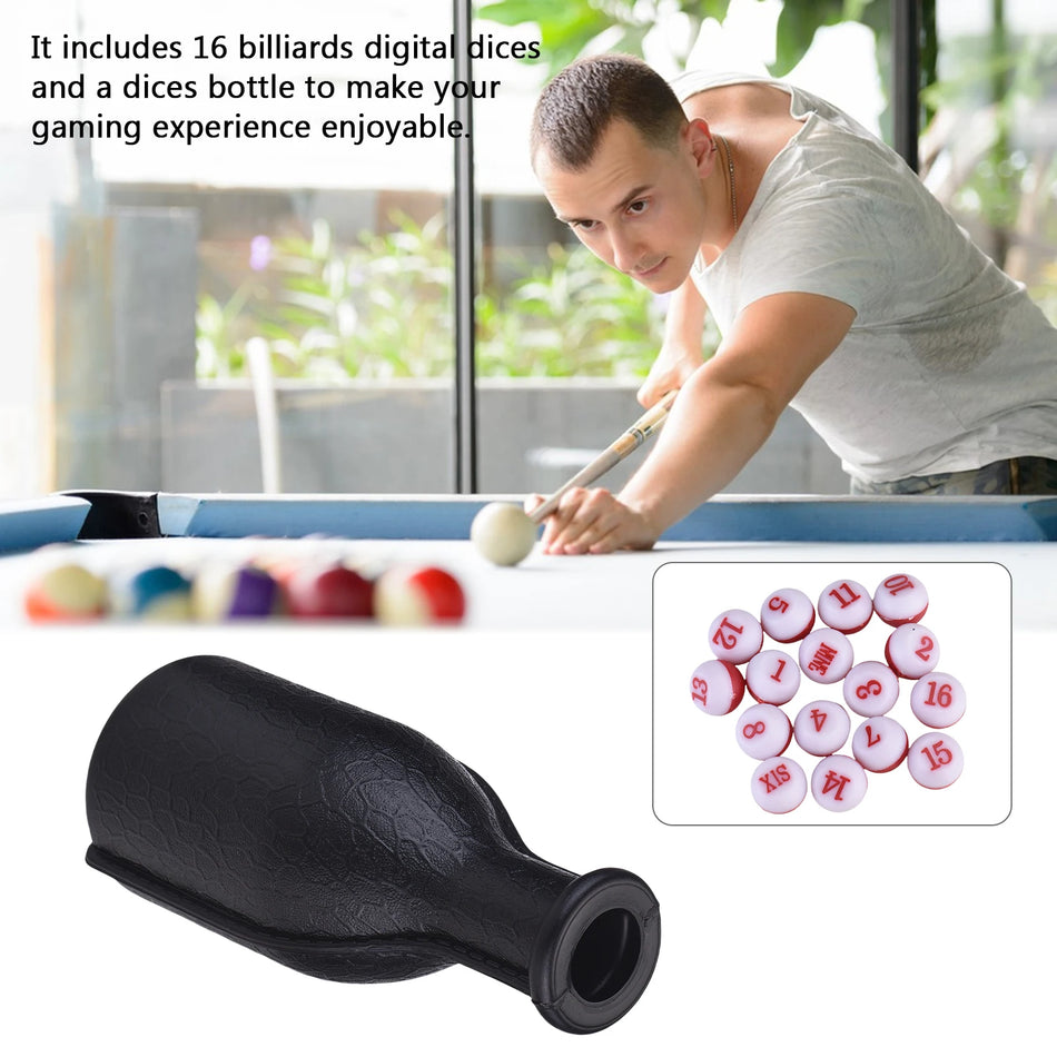 Billiard Shaker Bottle &ndash; Versatile Pool Accessory for Games