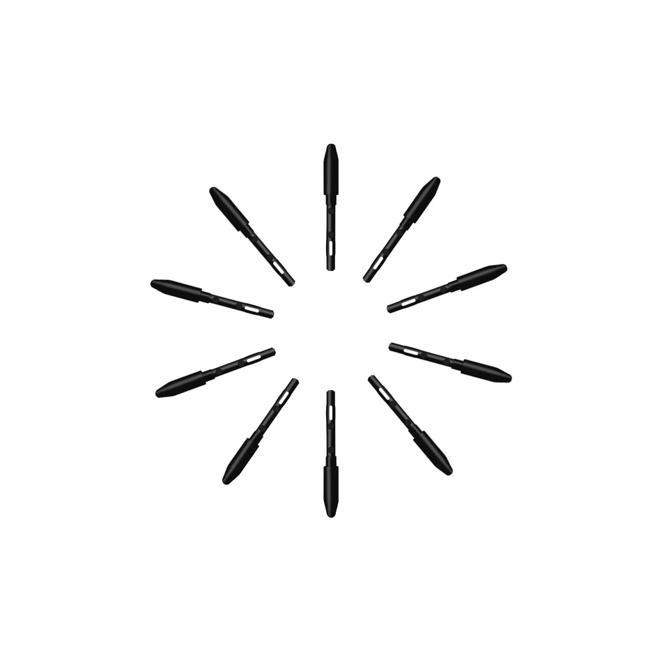 Huion PN03 Ersättningspenna Nibs för PE150/PE330/PF150 Stylus, 10 st
