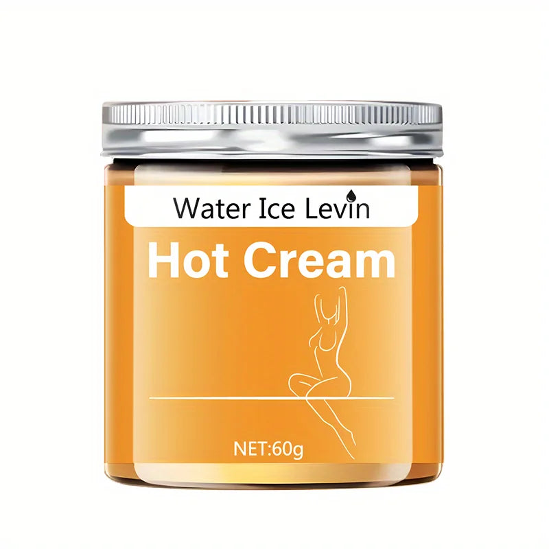 Water Ice Levin Massage Cream &ndash; Hot Compress for Tightening Abdominal Muscles A