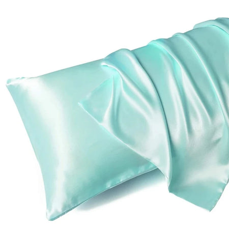 Mulberry Silk Pillowcase &ndash; Luxurious Comfort and Eco-Friendly Design Light Green / 1PCx51x76cm(20x30in)