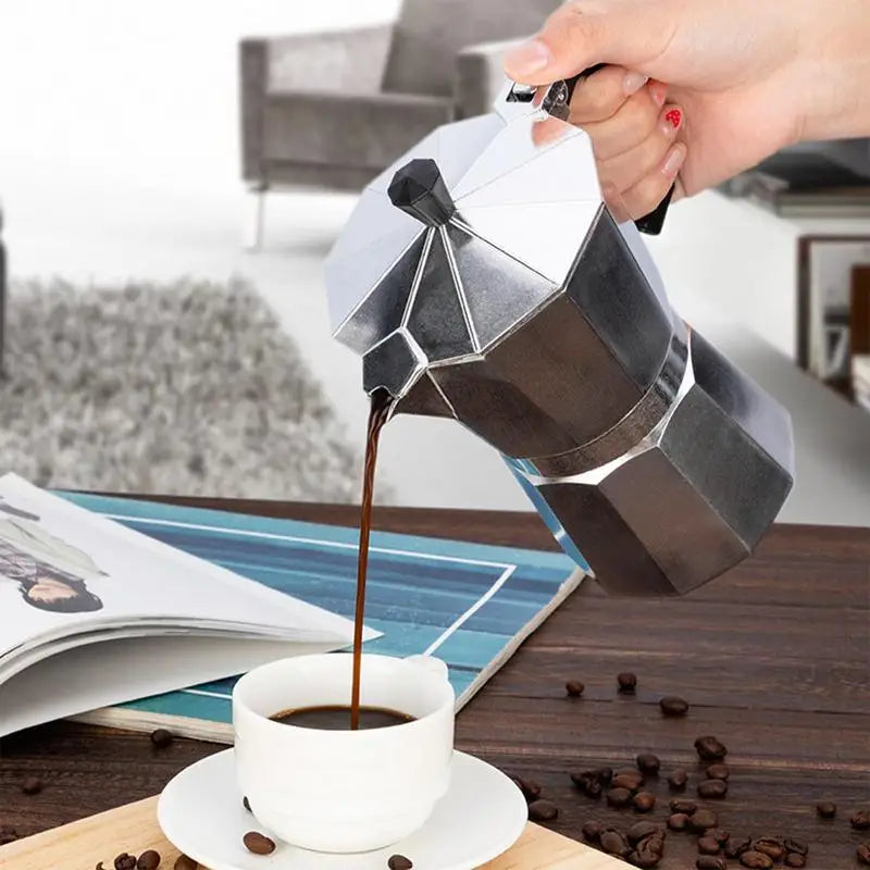 Classic Italian Moka Pot Espresso Maker