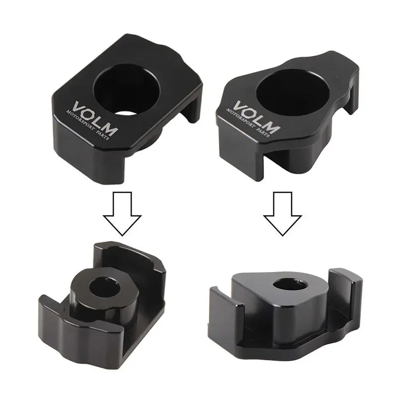 Aliuminio MQB šunų kaulų tvirtinimo įdėklas MKVII Volkswagen Golf/GTI/R 8V, Audi A3 S3 RS3 MKIII