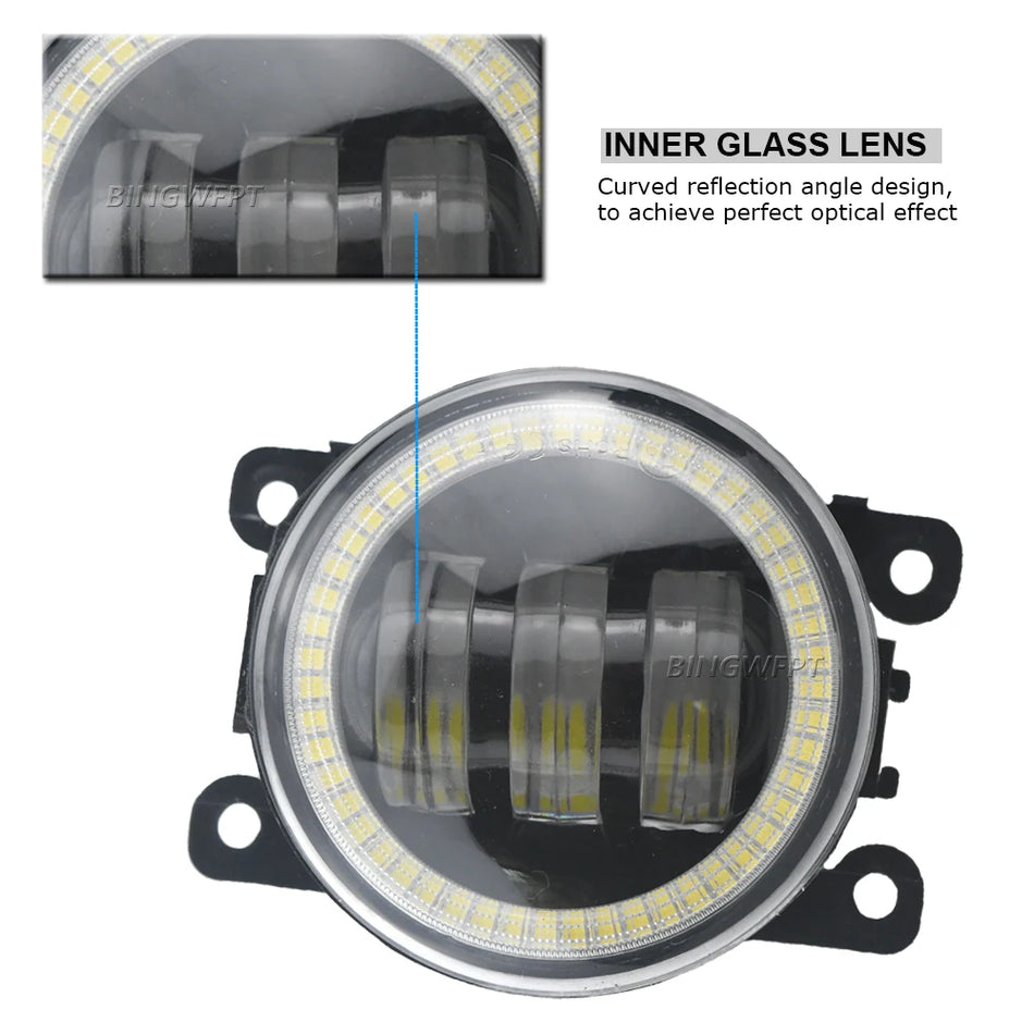Asamblare faruri de ceață cu lentilă LED de 30W pentru Subaru Impreza Hatchback