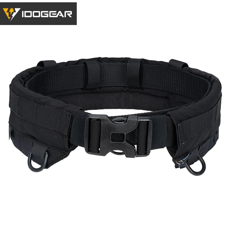 IDOGEAR Tactical Belt MOLLE 3424 &ndash; Inner Outer Belt Set Black / L / CHINA