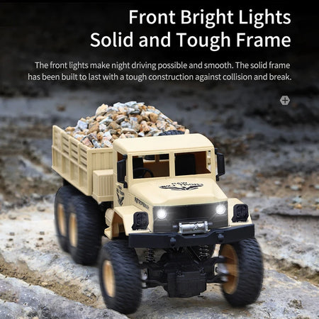 JJRC RC Car &ndash; Remote Control Military Off-Road Vehicle