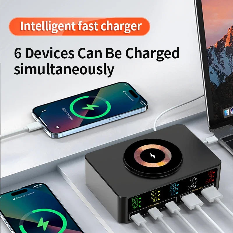 Opansten 140W GaN Charger &ndash; Magnetic Wireless Charging