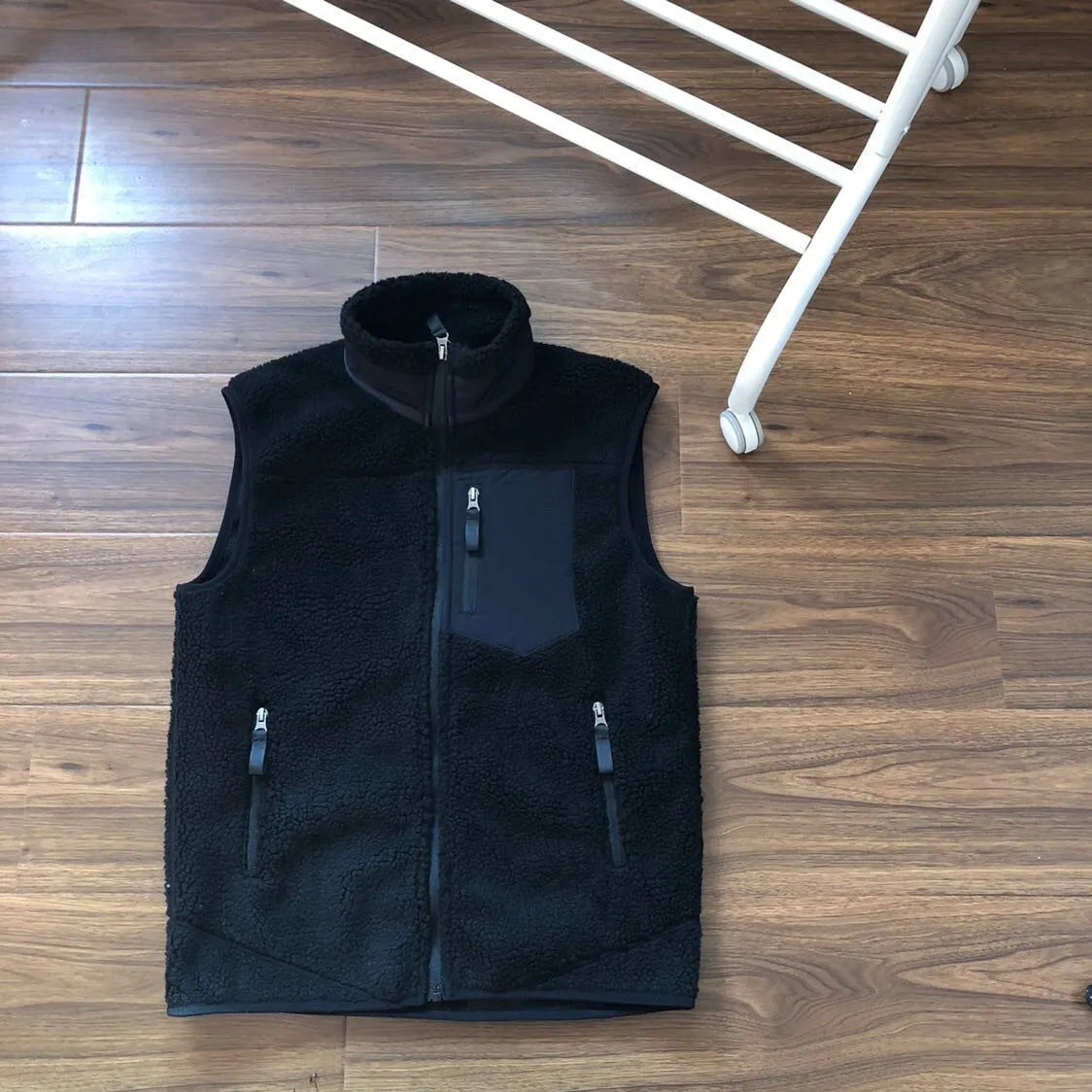 Fashion Motos Wool Jacket - Warm Lamb Cashmere Comfort black / M  52.5-62.5KG